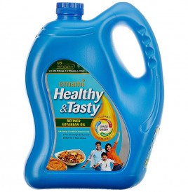 Emami Healthy & Tasty Refined Soyabean Oil  Plastic Jar  5 litre